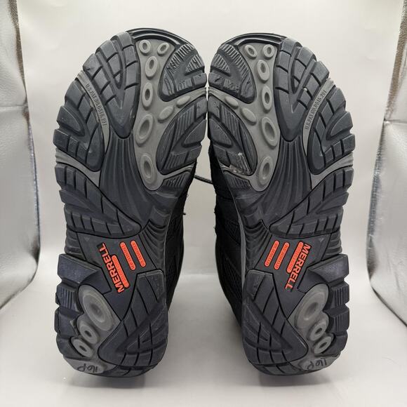 Merrell Moab Vertex Work Boots Mens Size 12W Black Leather Waterproof Safety Toe main image 7
